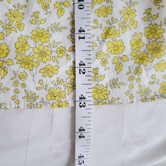 J. Crew Paloma Yellow Floral Dress - Made with Liberty Fabric - Picture 16 of 16